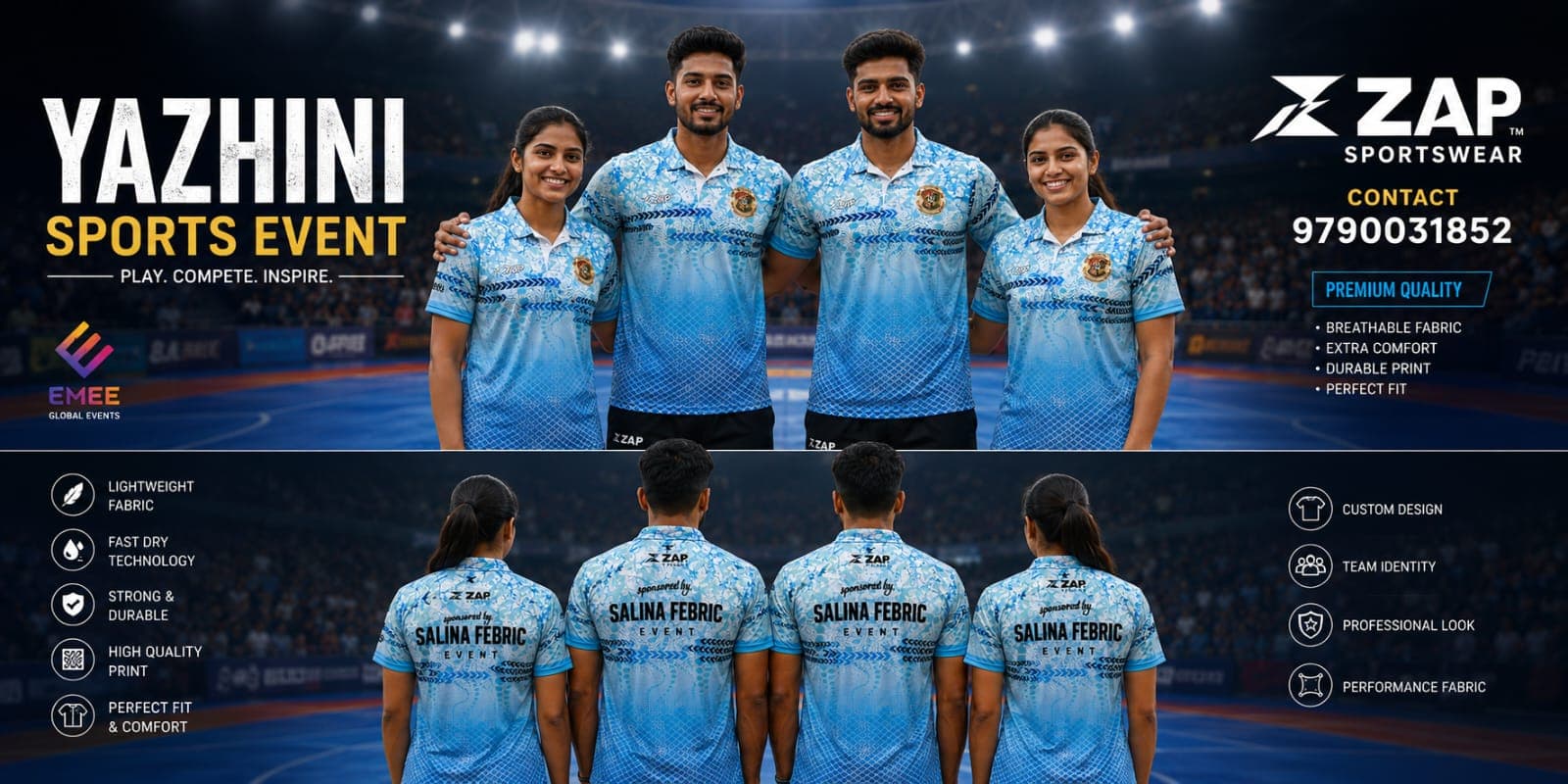 Kabaddi Jersey Design #102