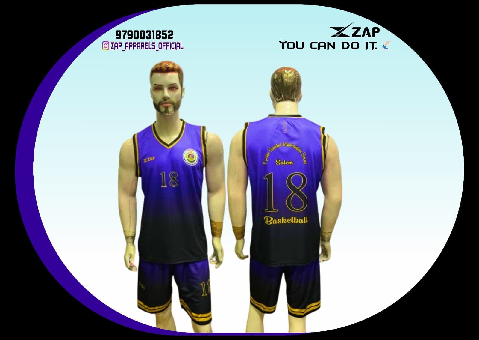 Kabaddi Jersey Design #43