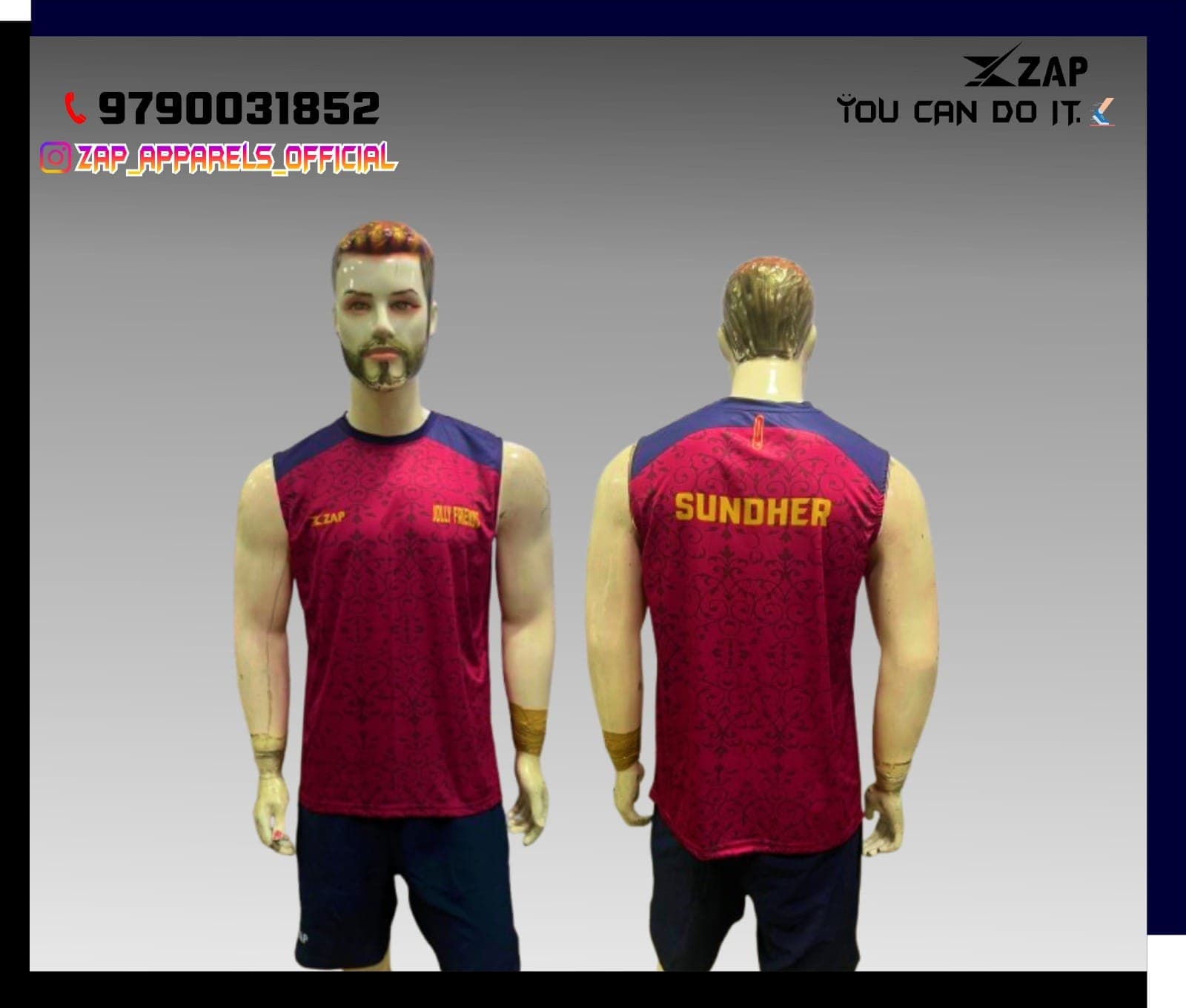 Kabaddi Jersey Design #44