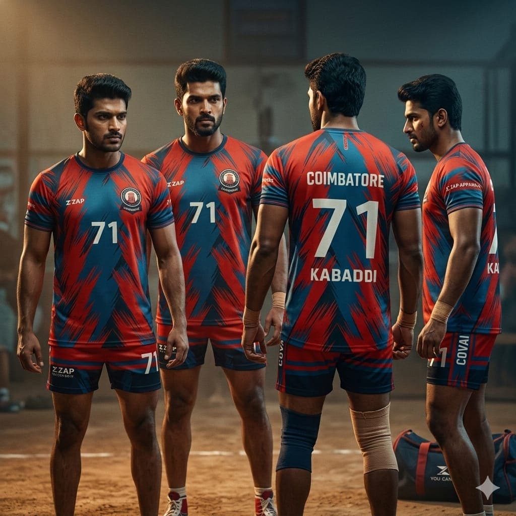 Kabaddi Jersey Design #85