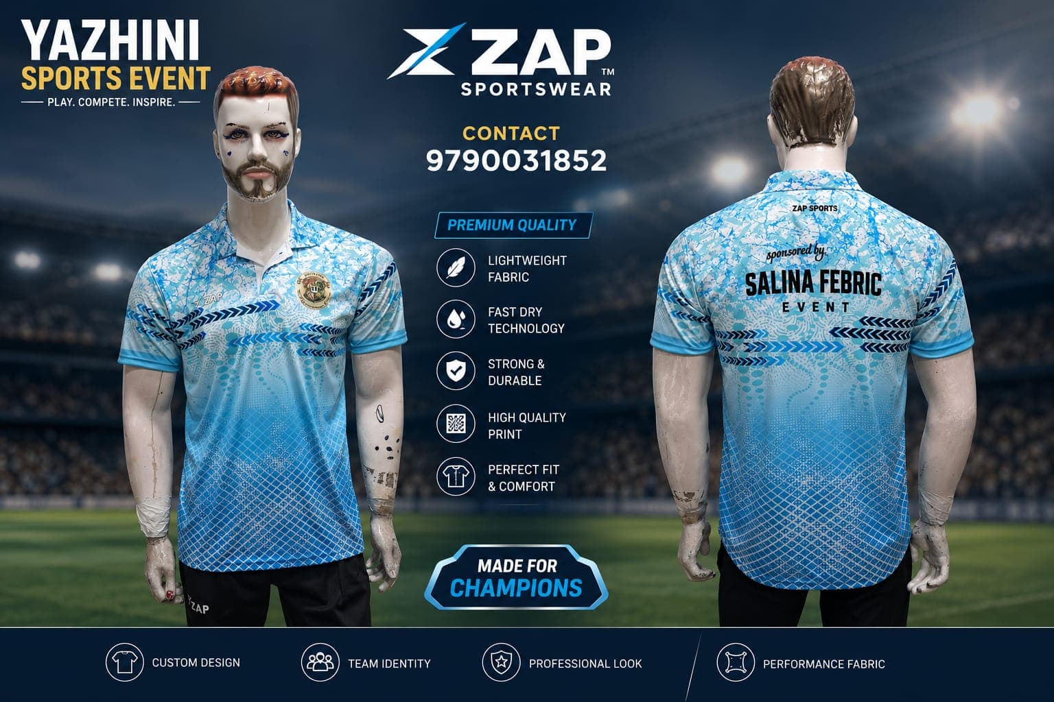 Sublimation Jersey Design #119