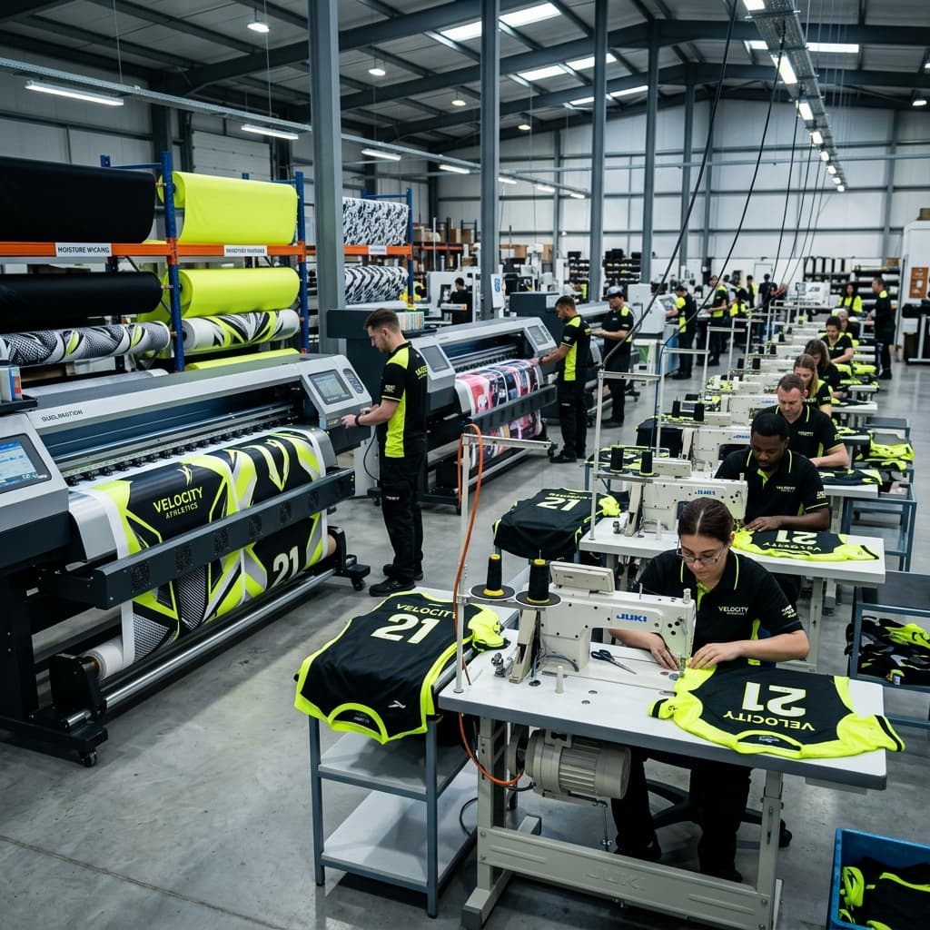 Zap Apparels - High Tech Sublimation Printing Factory Coimbatore